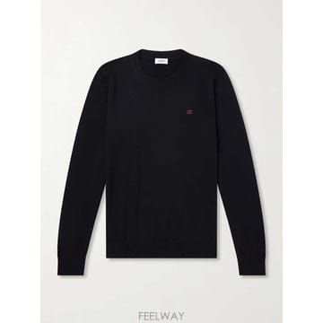셀린느 TRIOMPHEEMBROIDERED 울 스웨터 RY05K3G B0082180515