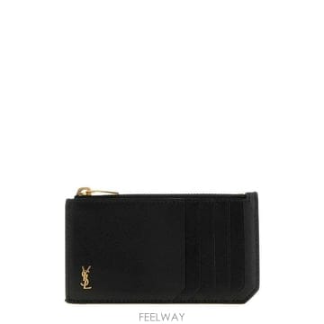(해외배송) 생로랑 Saint Laurent Tiny Cassandre 지퍼 조각 신용 카드 케이스 8479
