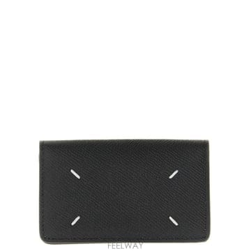 인더샵 Maison Margiela 메종 마르지엘라 블랙 카드 지갑