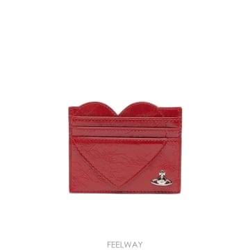 인더샵 Vivienne Westwood 비비안 웨스트우드 레드 카드 지갑