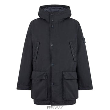 인더샵 STONE ISLAND 스톤아일랜드 그레이 파카