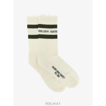 | Other Brand | ���Ϲ�� Golden Goose logo intarsia striped socks���Ϲ�� Golden Goose logo intarsia striped socks