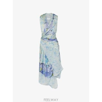 Maison Margiela ���Ϲ�� �������������� �÷η� �巹���� �̵� �巹�����Ϲ�� �������������� �÷η� �巹���� �̵� �巹��