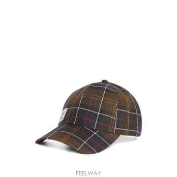 Barbour ���Ϲ�� �ٹ�  x A P C tartan print baseball cap���Ϲ�� �ٹ�  x A P C tartan print baseball cap