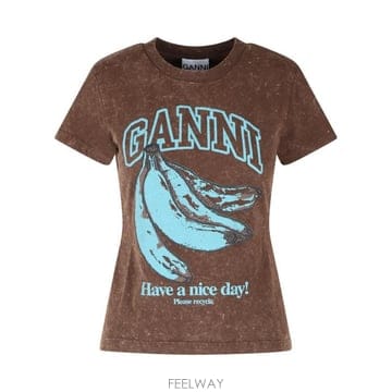 GANNI 26FW ���� ���� Ƽ���� A1050204979 Brown26FW ���� ���� Ƽ���� A1050204979 Brown