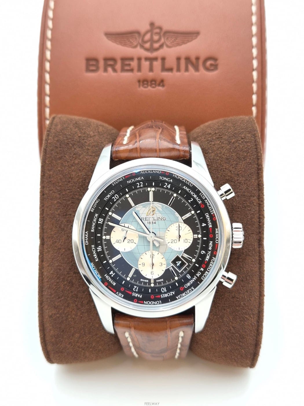 Breitling [�ٿ� ������] �����Ʋ�� Ʈ�������� ũ�γ� 46MM(AB0510) 16�� ���� A+[�ٿ� ������] �����Ʋ�� Ʈ�������� ũ�γ� 46MM(AB0510