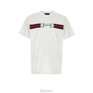 GUCCI 26FW ���� �ڼ� ��ư ���� Ƽ���� 855021XJHOJ 9051 White26FW ���� �ڼ� ��ư ���� Ƽ���� 855021XJHOJ 9051 White