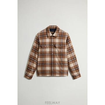 Woolrich 26FW �︮ġ ��Ʈ ���� CFWOOS2018MB UT30467449 DARK CAMEL CHECK26FW �︮ġ ��Ʈ ���� CFWOOS2018MB UT30467449 DARK CAM