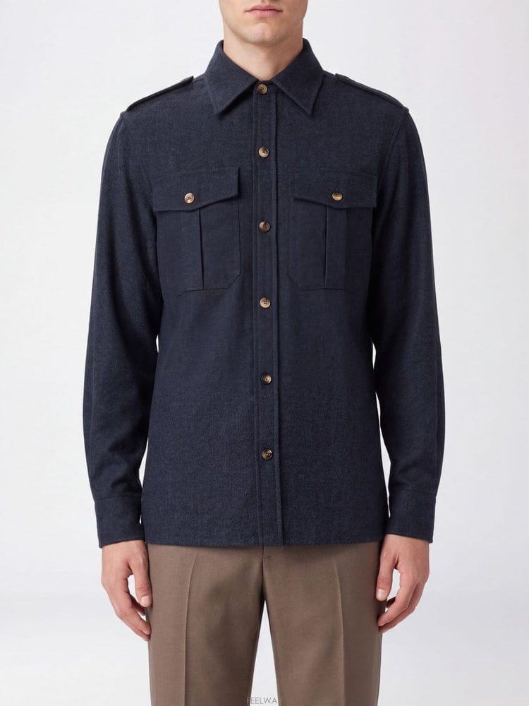 Brunello Cucinelli ���ڷ� ��ġ�ڸ� LONGSLEEVEDSHIRTS MY6660731 B0482512655���ڷ� ��ġ�ڸ� LONGSLEEVEDSHIRTS MY6660731 B0482512