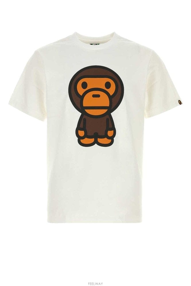 Bape ������ �� ���̺� ���Ϸ� Ƽ���� M 002TEM801002M WHI B0442507556������ �� ���̺� ���Ϸ� Ƽ���� M 002TEM801002M WHI B04