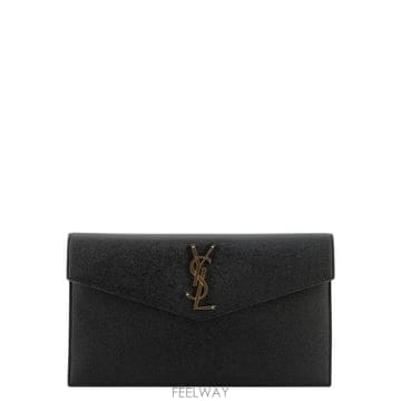26FW 생로랑 업타운 파우치 클러치백 5657391GF0J1000 Black