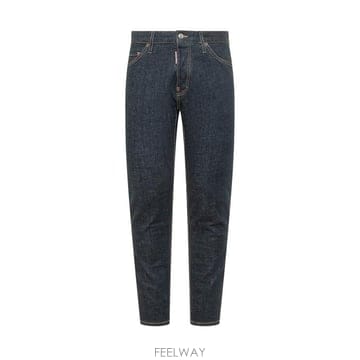 26SS 디스퀘어드2 다크 린스 워시 테디 진 S74LB1893S30664 470 BLUE