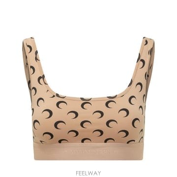 26SS 마린세르 올오버 문 프린트 브라탑 WUW055BCJER0001 TA10 TAN