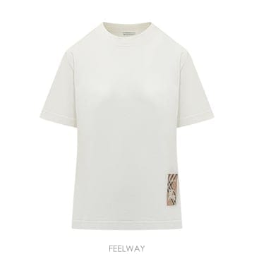 Burberry 26SS ������ üũ �� Ƽ���� 8104886 B7078 CHALK26SS ������ üũ �� Ƽ���� 8104886 B7078 CHALK