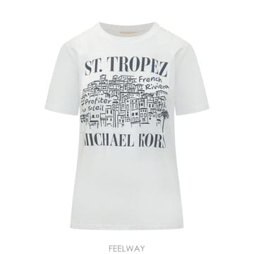 Michael Kors 26SS ����Ŭ �ھ ���� Ƽ���� MS6520K97J 100 WHITE26SS ����Ŭ �ھ ���� Ƽ���� MS6520K97J 100 WHITE