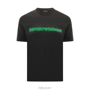 Armani 26SS �������� �Ƹ����� ���� Ƽ���� EM004520AF13747 UC001 BLACK BEAUTY26SS �������� �Ƹ����� ���� Ƽ���� EM004520AF13747 UC0