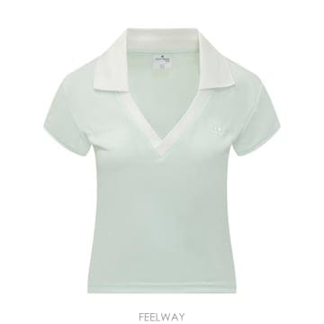 COURREGES 26SS ������ ���� Ƽ���� 126JPO057JS0195 B216 LIGHT MINT HERITAGE WHI26SS ������ ���� Ƽ���� 126JPO057JS0195 B216 LIGHT MIN