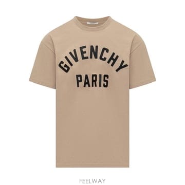 Givenchy 26SS ����� �ƽ� �ΰ� ��ư Ƽ���� BM71NK3YRS 255 BEIGE BLACK26SS ����� �ƽ� �ΰ� ��ư Ƽ���� BM71NK3YRS 255 BEIGE