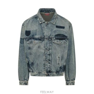 26FW 디젤 데님 자켓 A233150IFBV 01 DENIM