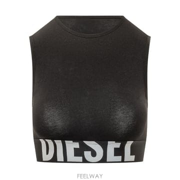 26FW 디젤 트레이닝 티셔츠 A176610HMAU 9XX DEEP BLACK