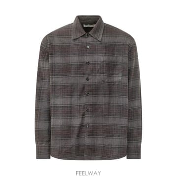 Our Legacy 26FW �ƿ������� ���̵�� ���� üũ �ö�� ��� ���� M4262AFN FADED NOCTURNE26FW �ƿ������� ���̵�� ���� üũ �ö�� ��� ���� 