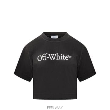 Off White 25FW ����ȭ��Ʈ ���� Ƽ���� OWAA090C99JER004 1001 BLACK WHITE25FW ����ȭ��Ʈ ���� Ƽ���� OWAA090C99JER004 1001 BLAC