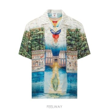 CASABLANCA 26FW ī�����ī ���� ���� MPF26SH003 04 TROMPE L OEIL26FW ī�����ī ���� ���� MPF26SH003 04 TROMPE L OEIL