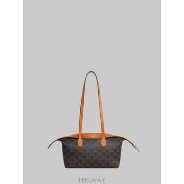 26 F/W 셀린느 스몰 더플 백 인 허니 트라이엄프 캔버스 L108 B0022512767