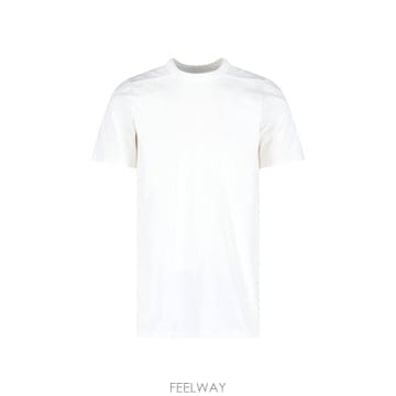 Rick Owens 25SS �� ������ ���� Ƽ���� RU01E5264 JA 11 WHITE25SS �� ������ ���� Ƽ���� RU01E5264 JA 11 WHITE