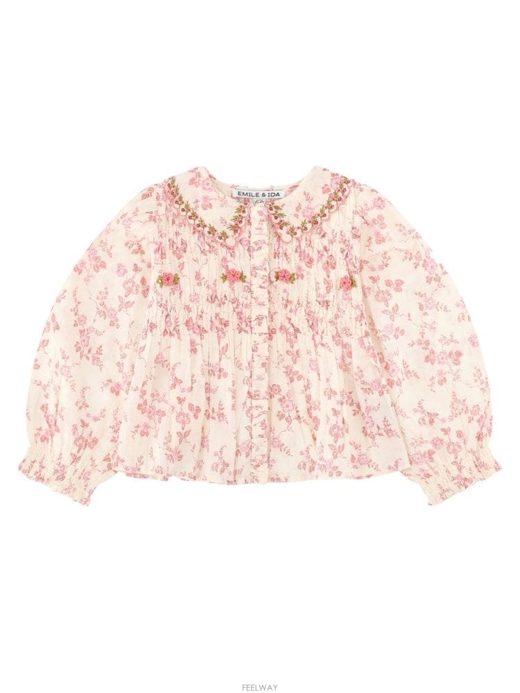 | Other Brand | 26 F/W EMILE & IDA ����콺 SMOCKEE BRODEE B004231252826 F/W EMILE & IDA ����콺 SMOCKEE BRODEE B0042312528