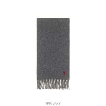 아미 그레이 울 스카프 WITH 프린지 USF705AW0047MA1 B0302512602