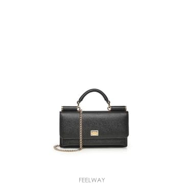 Dolce&Gabbana 26FW ��ü�ذ��ٳ� Dauphine print calfskin �̴Ϲ� BI3280 A100180999 NE26FW ��ü�ذ��ٳ� Dauphine print calfskin �̴Ϲ� BI328