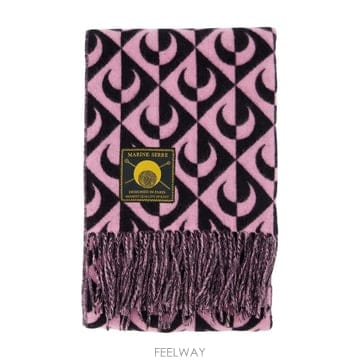 26 F/W 마린 세르 문 LOZENGE 스카프 마린 SERRE 울  B0732498370