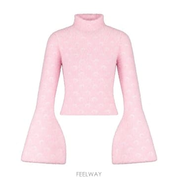 26 F/W 마린 세르 FLUFFY 문 하이 넥 후드 마린 SERRE B0732498372
