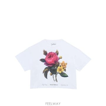 26SS 비비안웨스트우드 반팔 티셔츠 3G010055 J00B9 D A401 BIANCO