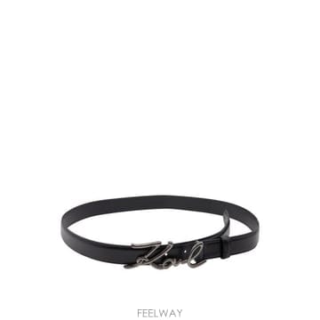 Karl Lagerfeld 25FW Į�����Ʈ ���� ��Ʈ A1W33205 1AU Black Gunmetal NERO ARGENTO25FW Į�����Ʈ ���� ��Ʈ A1W33205 1AU Black Gunmetal 