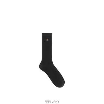 26SS 비비안웨스트우드 양말 8104000C K006P N401 NERO