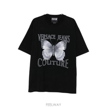 Versace 25FW ������ü ���� Ƽ���� 79GAHP06 CJ01P 899 NERO25FW ������ü ���� Ƽ���� 79GAHP06 CJ01P 899 NERO