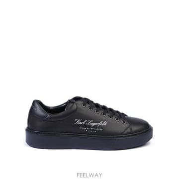 Karl Lagerfeld 26FW Į�����Ʈ ����Ŀ�� KL52223 00X black leather mono NERO26FW Į�����Ʈ ����Ŀ�� KL52223 00X black leather mon