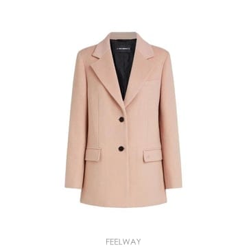 26FW 칼라거펠트 코트 B3W15029 506 ROSA