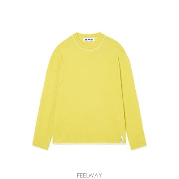 SUNNEI 25FW ����� ������ RTWXKNW025 chartreuse 0053 GIALLO25FW ����� ������ RTWXKNW025 chartreuse 0053 GIALLO