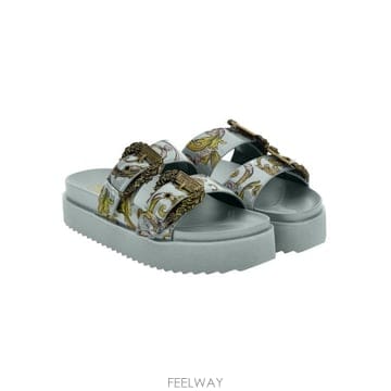 Versace 25SS ������ü �ٷ�ũ ��Ŭ �Ƹ����� ���� 78VA3SM1 ZS366 G03 BIANCO MULTI25SS ������ü �ٷ�ũ ��Ŭ �Ƹ����� ���� 78VA3SM1 ZS366