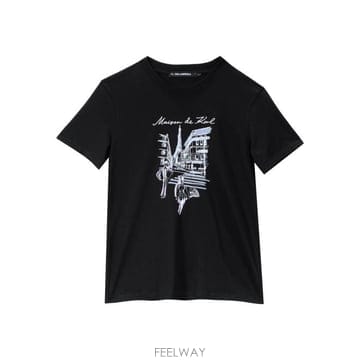 Karl Lagerfeld 25FW Į�����Ʈ ���� Ƽ���� A4W17087 999 black NERO25FW Į�����Ʈ ���� Ƽ���� A4W17087 999 black NERO