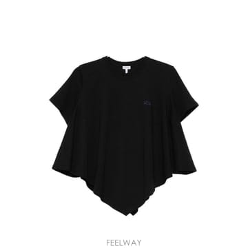 로에베 스몰 핏 코튼 티셔츠 S540Y22X871100 B0712514066