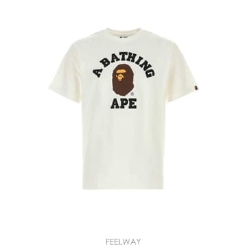 Bape 26FW ������ ���� Ƽ���� 001TEM801001M WHITE26FW ������ ���� Ƽ���� 001TEM801001M WHITE