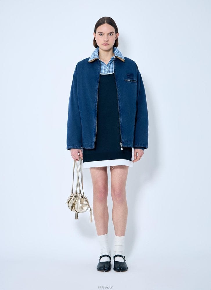 Miu Miu 25 S/S �̿�̿� ��Ʈ & ���ø� �̴� �巹�� MF5497 15Q B011154835525 S/S �̿�̿� ��Ʈ & ���ø� �̴� �巹�� MF5497 15Q B