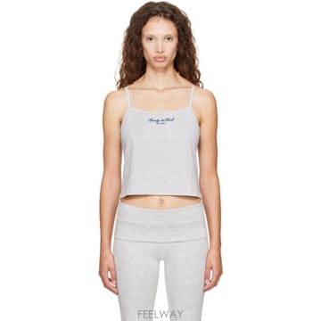 Sporty & Rich ����Ƽ�ظ�ġ �׷��� �ñ״�ó NY �ڽ� ��ũž TO10873329GY03 TP878330524����Ƽ�ظ�ġ �׷��� �ñ״�ó NY �ڽ� ��ũž TO10873329