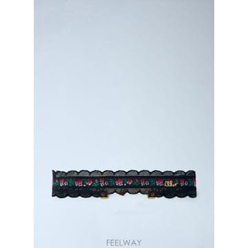 26 FW 끌로에 여성 Folk Floral Motif Necklace chl0266031blk