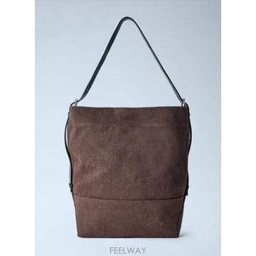 Lemaire 26 FW  ���� Belted Tote Bag lem0266026brn26 FW  ���� Belted Tote Bag lem0266026brn