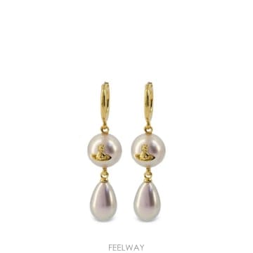 ViVienne westwood 26 FW ���ȿ���Ʈ��� Martha Orb plaque earrings 6202017702RA33RA3326 FW ���ȿ���Ʈ��� Martha Orb plaque earrings 6202